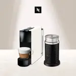 NESPRESSO 膠囊咖啡機 ESSENZA MINI (優雅灰/純潔白/鋼琴黑/寶石紅) AEROCCINO3奶泡機(三色) 組合