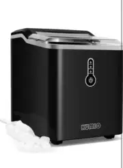 NEW Kumio Counter Top Ice Maker 9 Bullet Portable 6-9 Min Bar Home Kitchen - G
