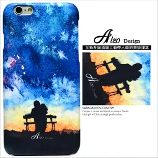 【AIZO】客製化 手機殼 蘋果 iPhone6 iphone6s i6 i6s 手繪 雲彩 情侶 保護殼 硬殼