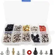 Computer Screw Standoffs Assortment Kit - 300Pcs Pc Case Screws for Hard Drive Computer Case Motherboard Fan Power Graphics