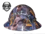 Custom Hydrographic Safety Hard Hat ELECTRIC ROPE SHOVEL PRO CHOICE WIDE BRIM