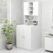 NNEVL Washing Machine Cabinet White