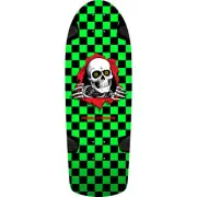 Powell Peralta Skateboard Deck OG Ripper Checker Green/Black Old School Reissue