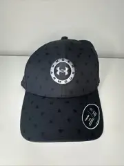 NWT UNDER ARMOUR Iso-Chill Jordan Spieth Tour Adj Mens Golf Hat-OSFM $35 DK GRAY