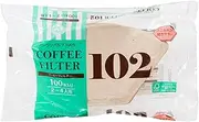 Strix design made in Japan unbleached paper coffee filter 2 to 4 tablespoons for 102 SD-903