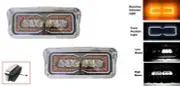2 x Headlight LED Front Position Light DRL for PETERBILT KENWORTH FREIGHTLINER