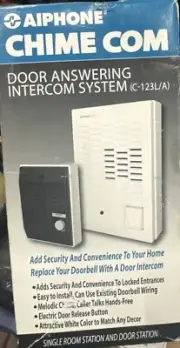 AIPHONE Chime Com C-123L/A Door Answering Intercom System NEW Open Box