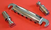 Guitar Parts - STOP BAR Tailpiece - Tail Stopbar - CHROME