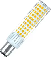 Dimmable B15d Led Bulb, 10w Replacement 100w B15d Halogen Bulb, 230v, 360 Beam Angle, Cri > 90ra, Warm White 2700-3000k (1 Pack) [energy Class E]