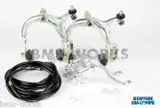 Dia-Compe MX883 - MX123 Silver & Black Brake Set - Suits Old School BMX