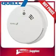 Quell Smoke Alarm Photoelectric 240v With 9v Battery Backup Q2300