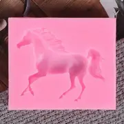 Silicone Horse Fondant Cake Topper Decor Mould Sugarcraft Icing Chocolate Mold