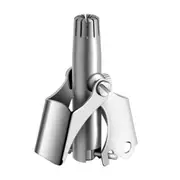 Nose Trimmer for Men Stainless Steel Manual Trimmer for Nose Razor Shaver Washable Nose Ear Hair Trimmer