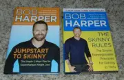Jumpstart to Skinny & The Skinny Rules 2 Hardcover Books Bob Harper