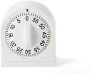 Cuisena 98584 Mechanical Timer, White/Black