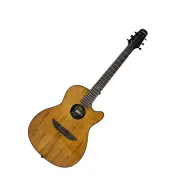 Haze Acoustic/Classical Guitar, Spalted Maple Veneer, Round-Back, HSDP836CGC
