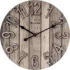 Westclox 15.5 In. Wood Grain Wall Clock 38070 Westclox 38070 844220012494 Face: