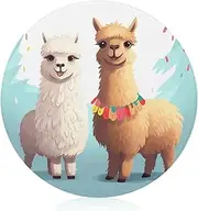 Chopping Blocks, Llama Alpaca Printed Chopping Block,fruit Chopping Block,thickened Chopping Block,round Chopping Block