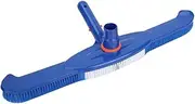 ANDRESLAD 20 Swimming Pool Brush Dense Plastic Bristles Heavy Duty Cleaner Stiff for Wet or