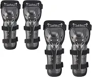 MUCKLILY Motorcycle Pads for Women Elbow Knee Protectors -season Windproof Impact-resistant Comfortable for Long Rides