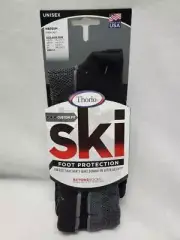 Thorlos Thin Cushion eXtreme Snow SkI Sock Frosted Raven Black Medium