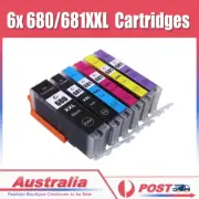 6x Ink Cartridges PGI680XXL CLI681XXL for Canon TS6360 TS6365 TS836 TS9565 au