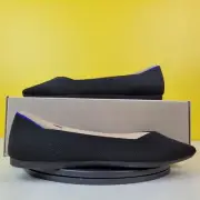 Rothy's The Point Women's Flats Black Solid Casual Formal Work Shoes