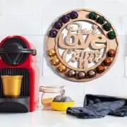 Wooden Coffee Pod Holder Coffee Capsule Storage Kitchen Organization Practical