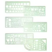 Building Formwork Civil Architecture Drawing Kit Geometric Stencils