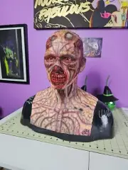 TWD One Of A Kind Zombie Bust Resin Autographed