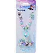 Disney Kids Frozen Make Your Own Necklace Set - Blue