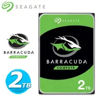 在飛比找蝦皮商城優惠-Seagate(BarraCuda)3.5吋 2TB 新梭魚