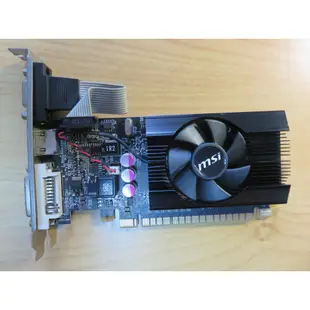 E.PCI-E顯示卡-微星 N610GT-MD2GD3/LP(MS-V809) DDR3 HDMI DVI 直購價320