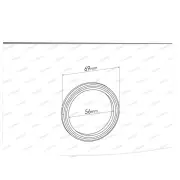 Redback Flange Gasket for Daihatsu Rocky F7 F8 Soft Top Hard Top 06/1984-12/1989