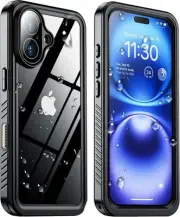 Entronix Waterproof Case Compatible with iPhone 16 Plus 360º Protective Bumper
