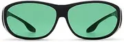 Migraine Relief Fit Over Glasses – Blue and Red Light Blocking Filter – Photosensitivity, Fluorescents and Computer Screens (Overview Unisex Style)