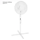 Ventilator Standventilator 42cm 50W Remote Control White 3 Levels Adjustable