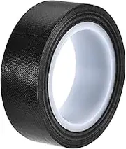 uxcell Heat Resistant Tape High Temperature Heat Transfer Tape PTFE Film Adhesive Tape 19mm Width 10m 33ft Length Black