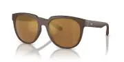 Emporio Armani 0EA4205 52606H Matte brown Square Sunglasses