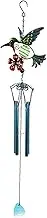 Bird Wind Chimes for Outside | Glowing Garden Ornament,Glowing Wind Chime, Decorative Ornament for Garden, Patio, Yard, Window Decor