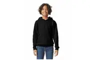 Gildan Childrens/Kids Softstyle Plain Midweight Hoodie (Black) - UTPC7459