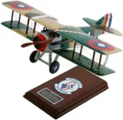 US Army SPAD XIII Eddie Rickenbacker Desk Top Display WWI Model 1/20 SC Airplane