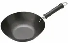 KitchenCraft World of Flavours Non Stick Induction Wok, Carbon Steel, Medium, 26