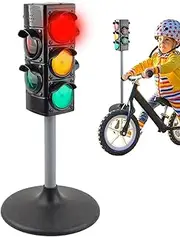 Stop Light for Kids - Traffic Signal Light Model - Learning and Education Toys, Preschool Activities, Early Educational Playset, Road Signs Stoplight for Indoor