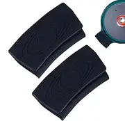 Silicone Assist Hot Pan Handle Holder Silicone Pot Holder Heat Resistant Pan Handle Covers Non-Slip Handle Sleeves for Pot Handles for Home, Outdoor Barbecue, Camping
