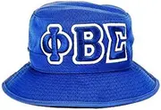 [Keleafrica] Phi Beta Sigma Fraternity Mens Bucket Hat Blue