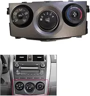 Car Air Conditioning Control Switch Assembly Compatible for Toyota Carola Corolla 2006-2013 Control Panel Control Switch(Manual)