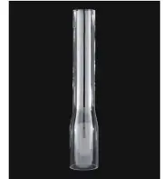 BP Lamp 1 7/8" x 10 1/2" Clear Glass Lamp Chimney #57926