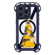 iPhone 16 Pro Ultra Bounce Case MagSafe Compatible CHRISTMAS TREE PUGS