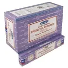 Satya Nag Champa French Lavender Incense Sticks Agarbatti 180 Grams Box 12 Packs